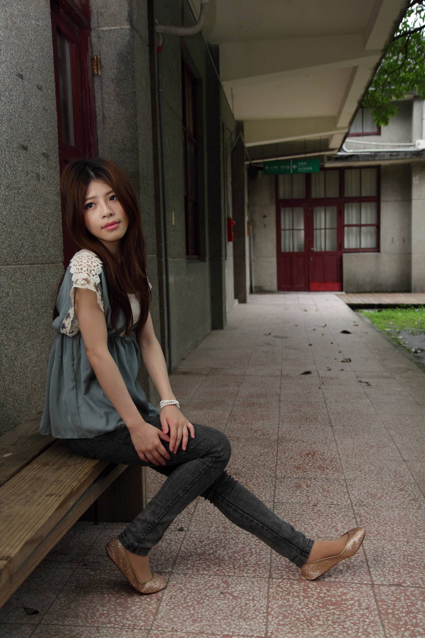 午后小李毓芬　板桥435艺文特区　国产模特美女图片